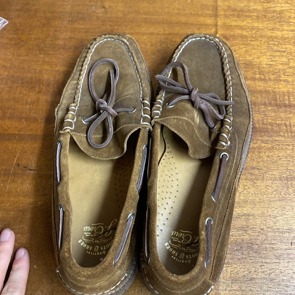 J Crew Camden crepe-sole slip-ons in English suede
Item BE386 - Picture 6 of 9